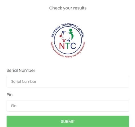 NTC Exam Result 2023/2024 Portal .
